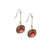 Color: Red pomegranate ear hook