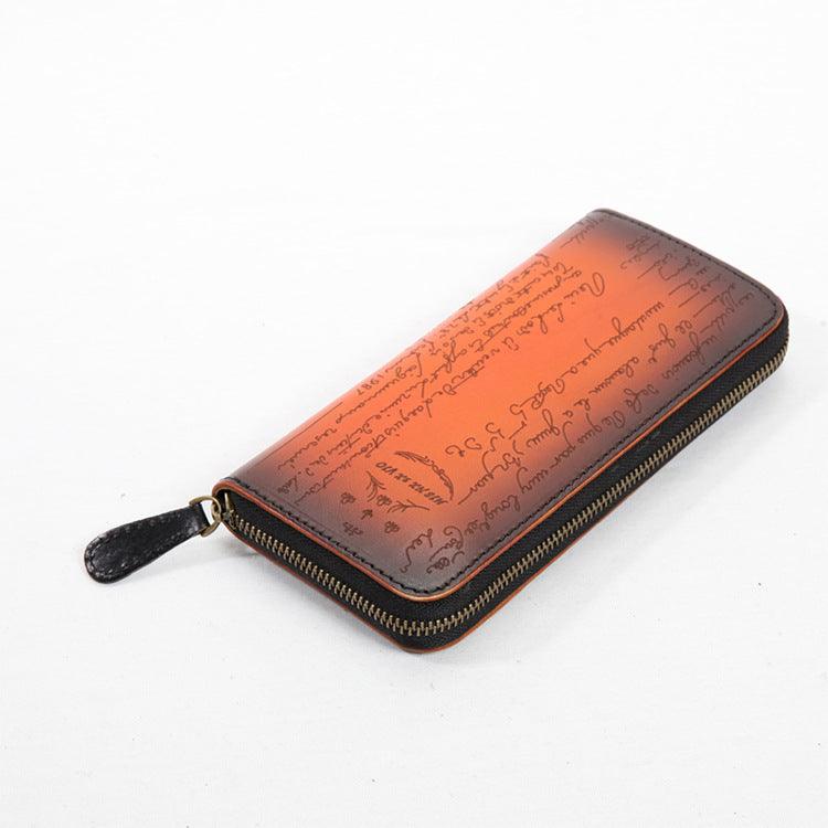 New Handmade Retro Cowhide Wallet For Men - Trendha