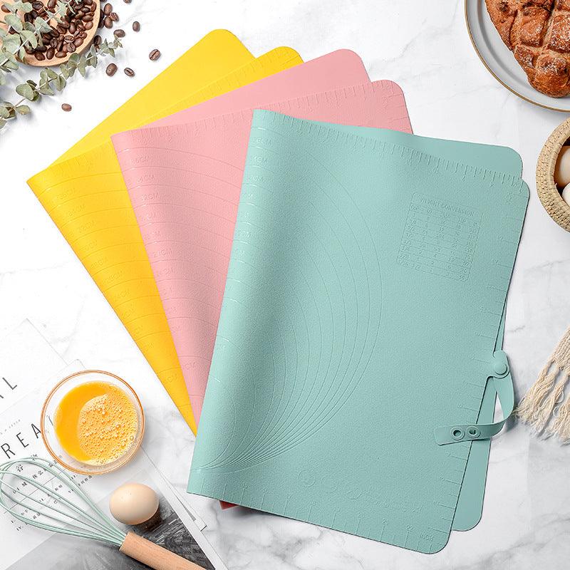 New Large Silicone Band Scale Non-slip Dough Rolling Pad - Trendha