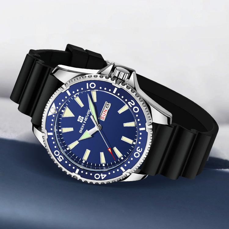 New Men's Personality Calendar Watch Fashion Quartz - Trendha