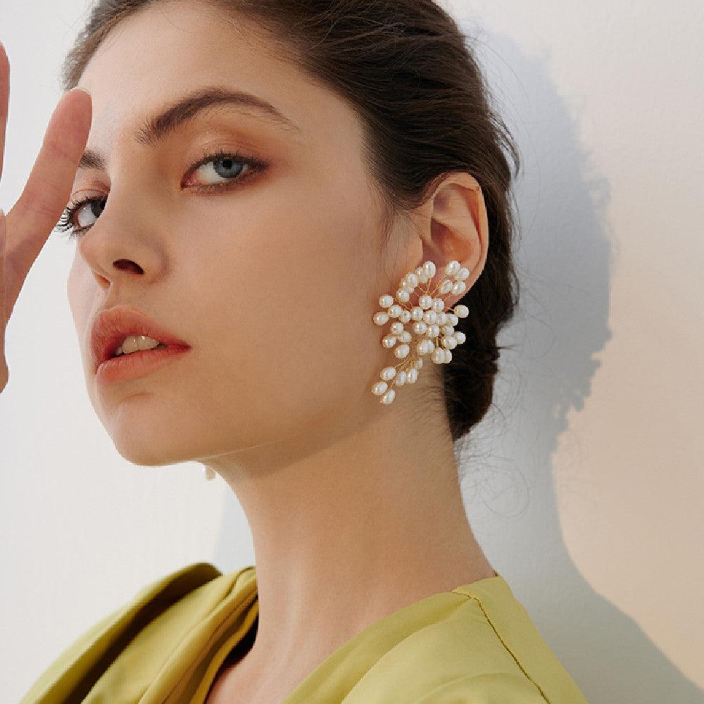 New Pearl Adjustable Creative Earrings - Trendha