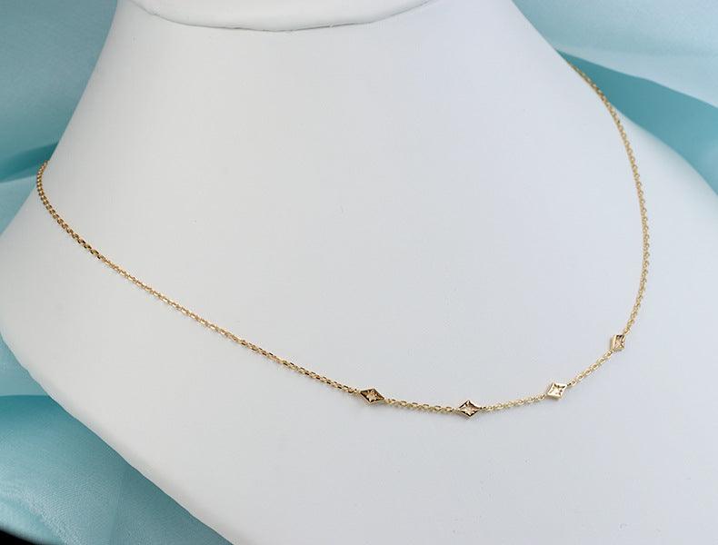 New Women's Sterling Silver Necklace - Trendha