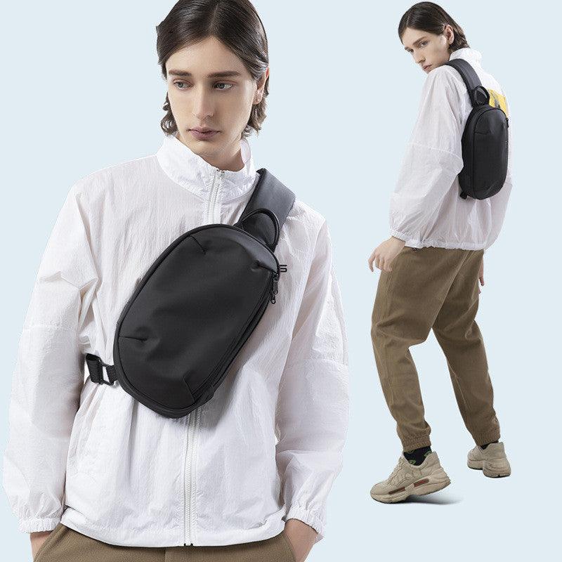 One Shoulder Chest Bag For Men's Casual Waterproof Crossbody - Trendha