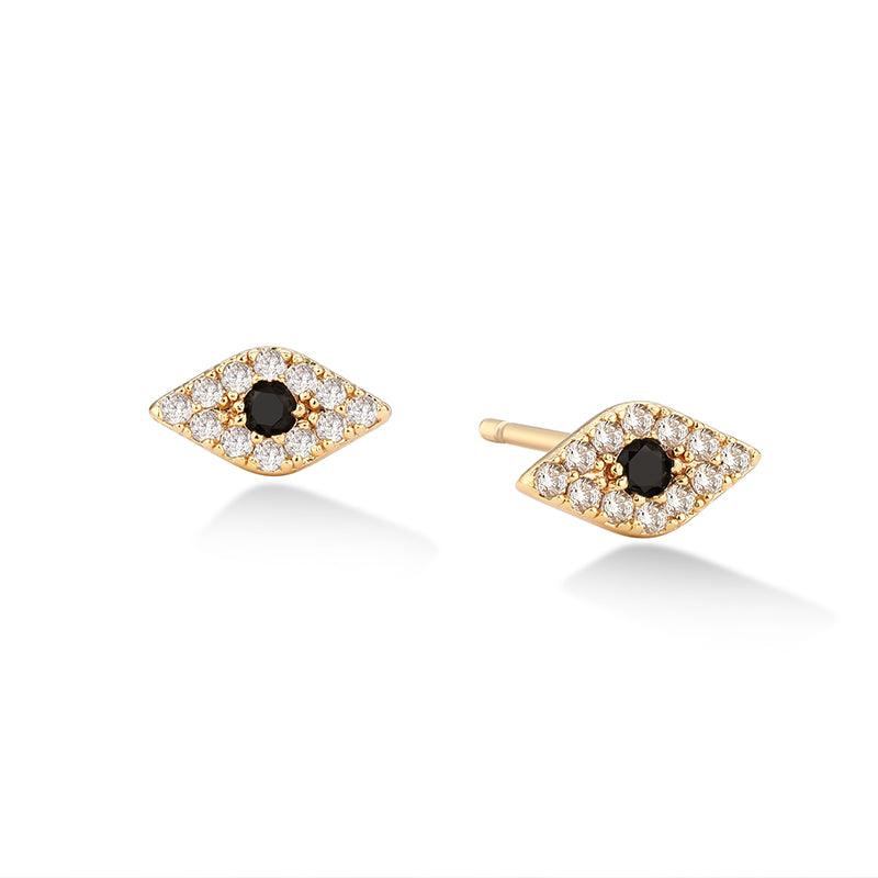 Original Light Luxury Eye Ear Stud Female - Trendha
