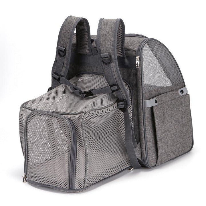 Oxford Cloth Breathable Foldable Pet Backpack - Trendha