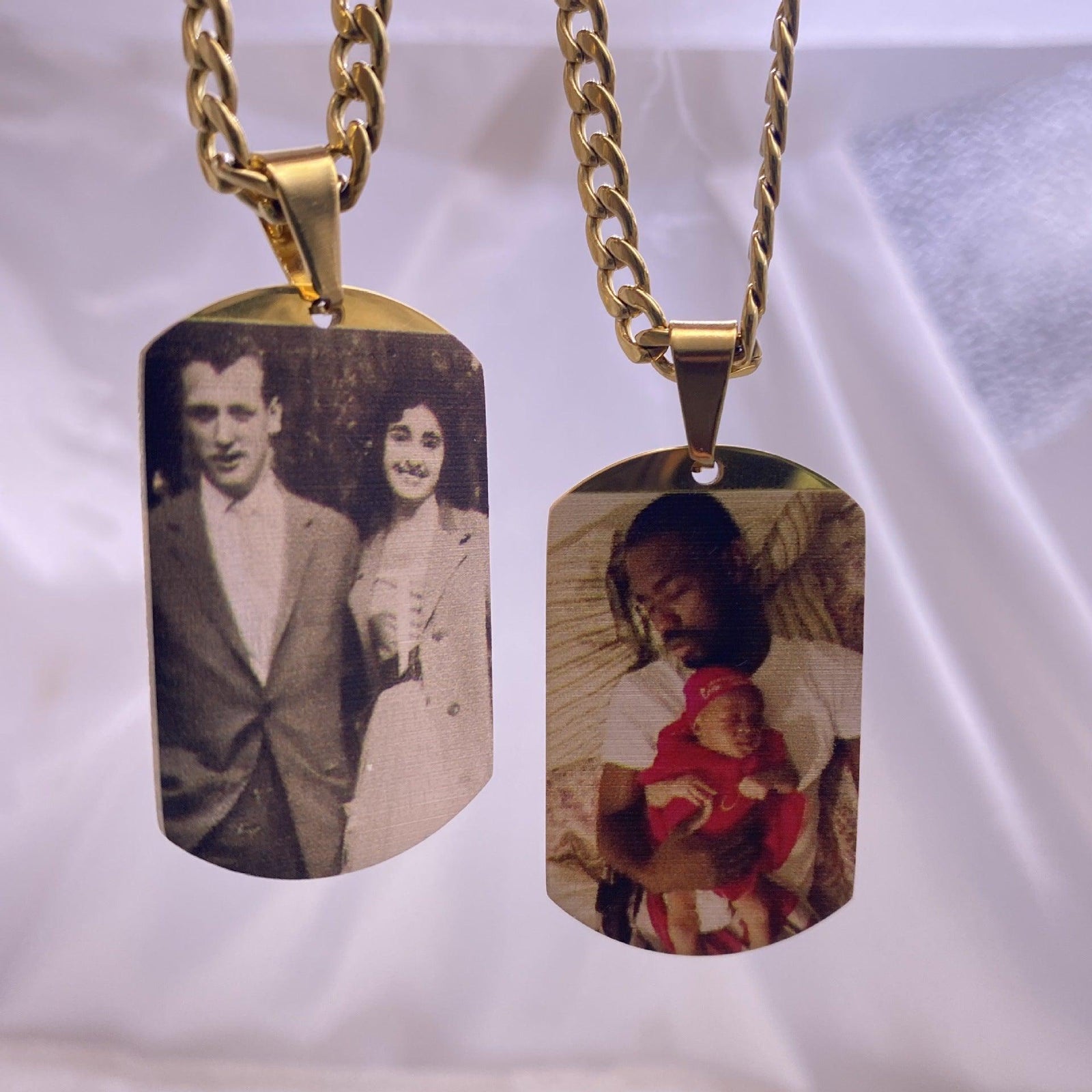 Picture Portrait Necklace Stainless Steel - Trendha