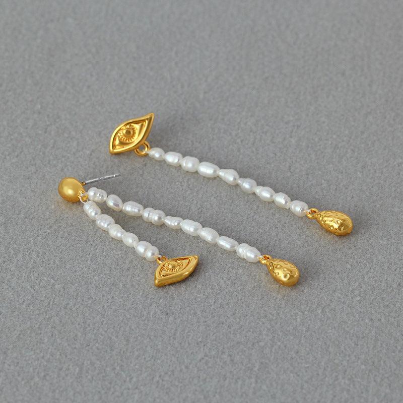 Qualitative Senior Sense Of Long Earrings Female - Trendha