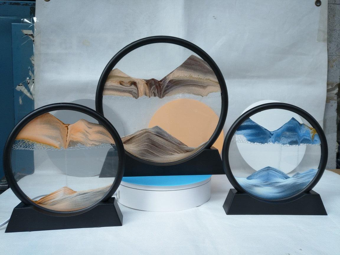 Quicksand painting ornaments - Trendha