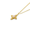 Color: Luxury moonstone cross pendant