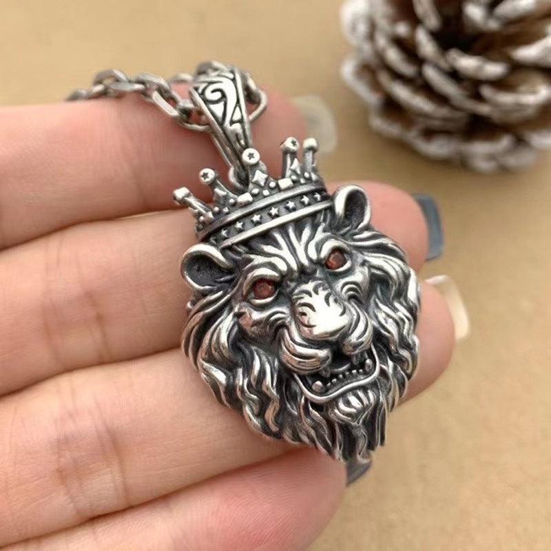 S925 Sterling Silver Fashion Dominant Men's Pendant - Trendha
