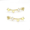 Color: White topaz clip