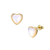 Color: White shell earrings