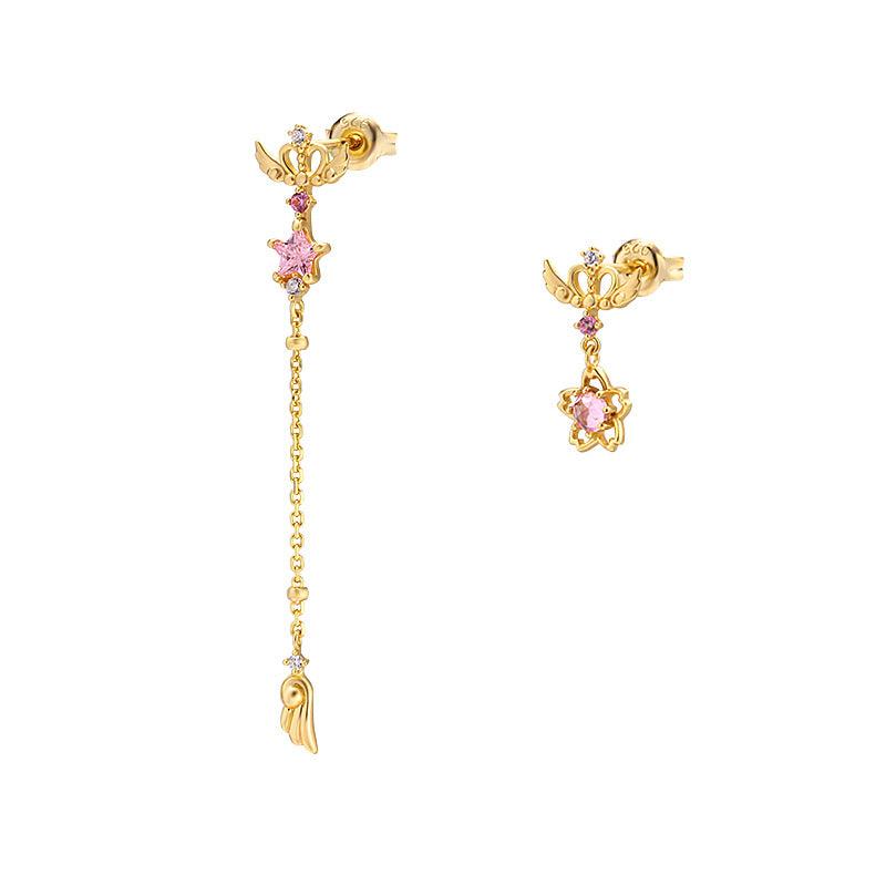 Tassel Magic Wand Asymmetric Earrings - Trendha
