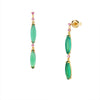 Color: Chalcedony earrings