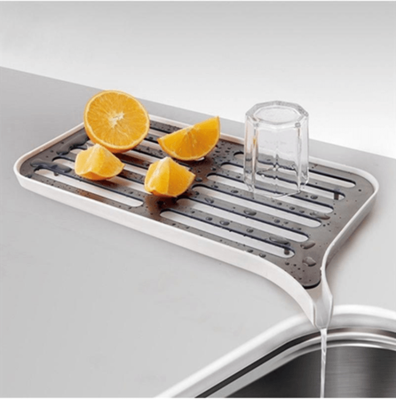 Thickening Creative Rectangular Plastic Double Layer Drain Tray - Trendha