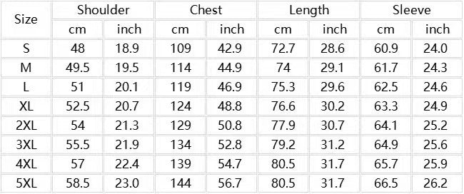 Size and product reference for Corduroy Zipper Stand Collar Sweatshirt Fashion Warm Solid Color Long Sleeve Top Men's Casual Polo Shirt Clothing