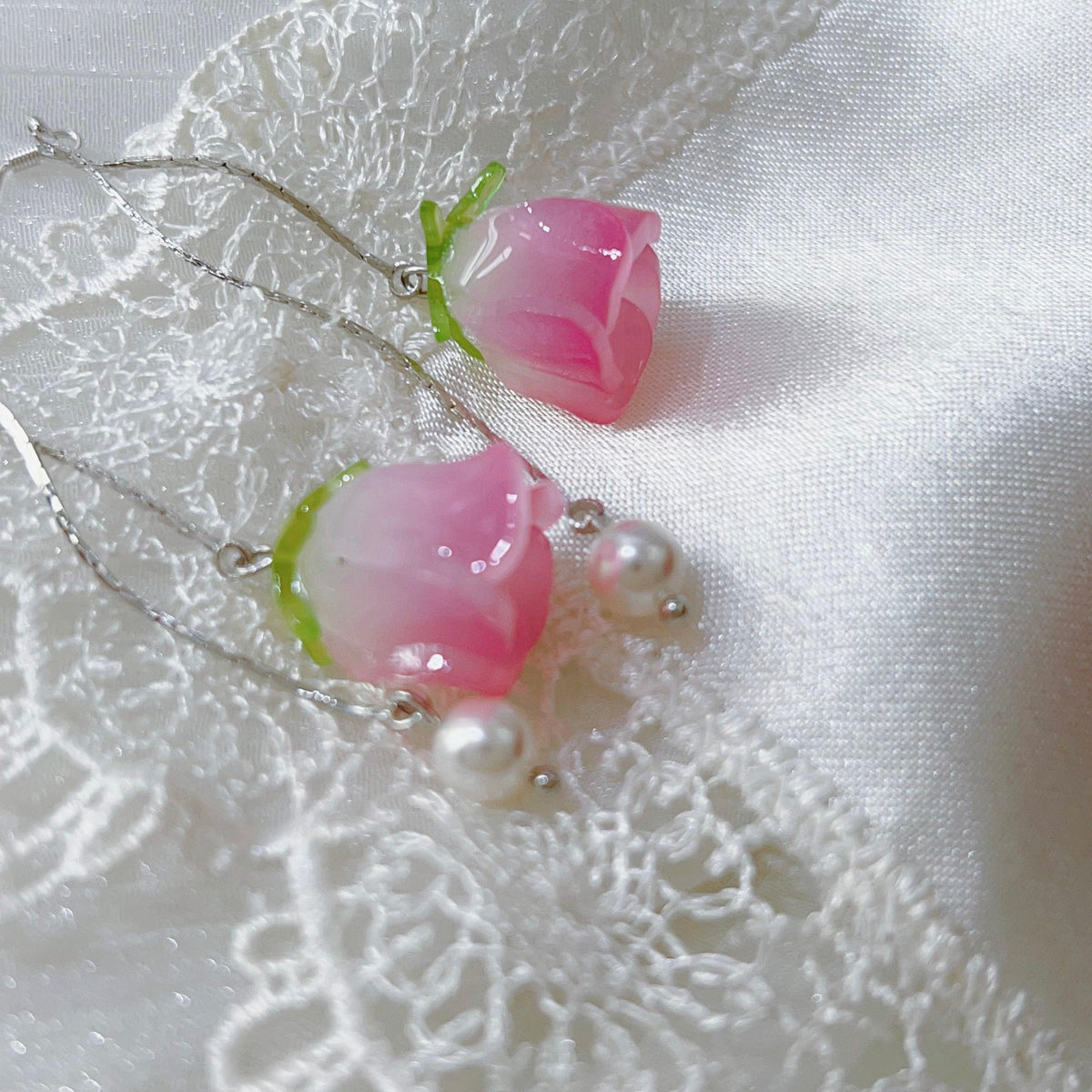 Tulip Earrings Long Fashion Tassels - Trendha