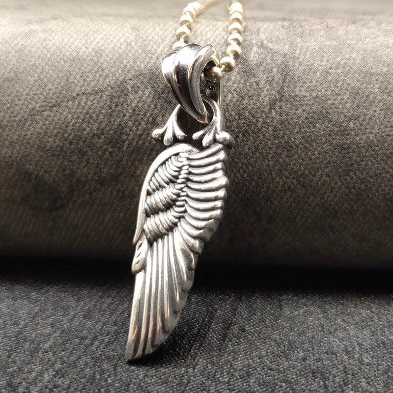 Vintage Fashion Feather Wing Pendant