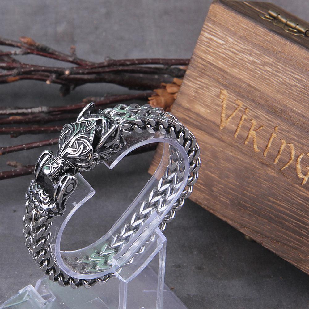 Vintage Punk Men's Stainless Steel Bracelet - Trendha