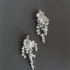 Color: Silver earrings