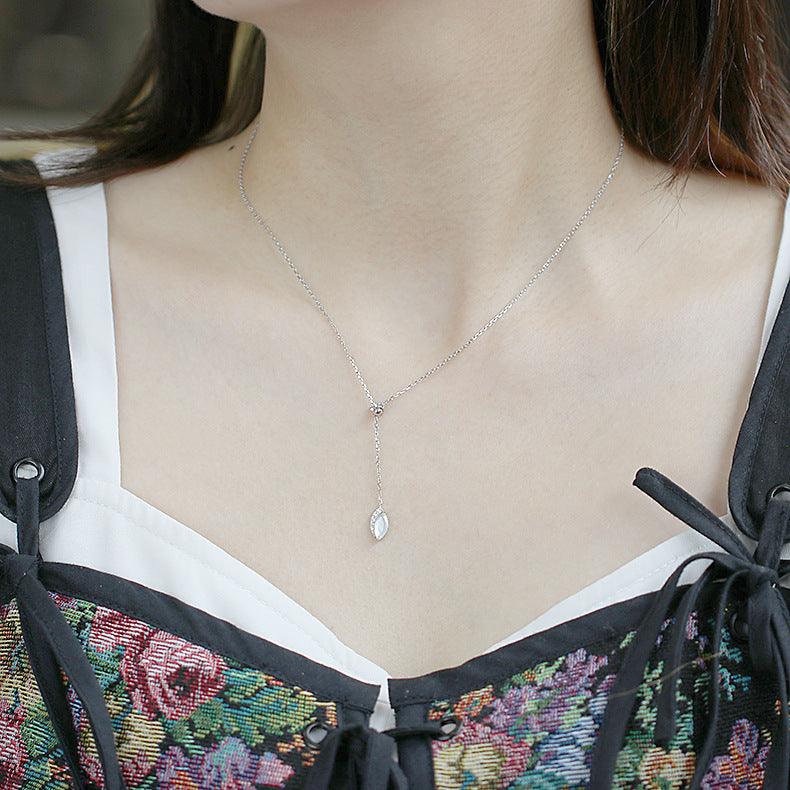 White Crystal High-grade Accessories - Trendha