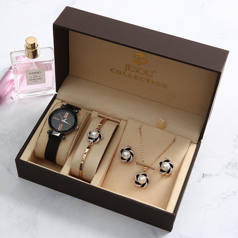 Wind Watch Bracelet Set To Send Girls Simple - Trendha