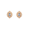 Color: Blue topa earrings