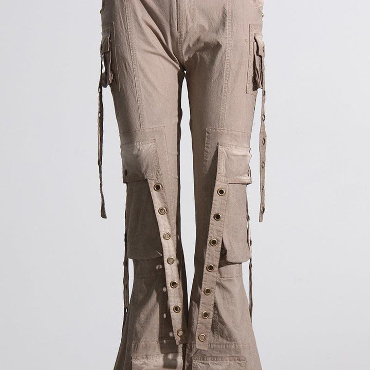 Women's Fashion Casual High Waist Flared Jeans - Trendha
