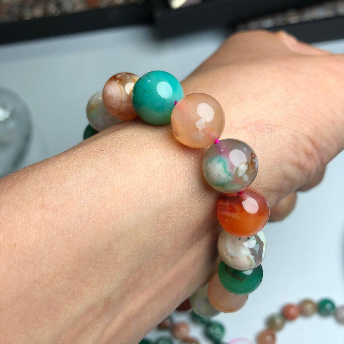 Women's Fashion Natural Personality Agate Bracelet - Trendha