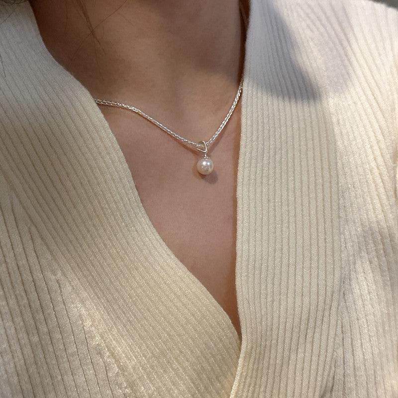 Women's Fashion Personality Pearl Necklace Simple - Trendha