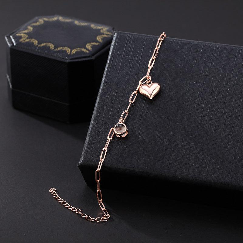 Women's Fashion Simple Geometric Projection Bracelet - Trendha