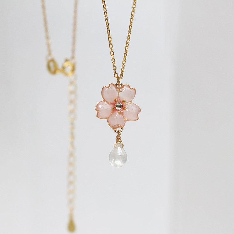 Women's Fashion Simple Silver Gold-plated Pendant Necklace - Trendha