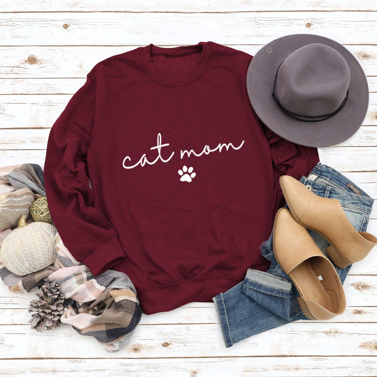 Women's Letters Casual Fashion Long Sleeved Sweater - Trendha
