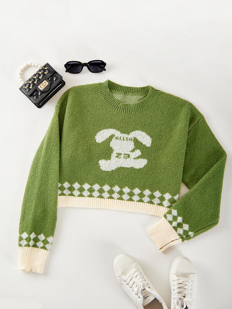 Women's Loose Casual Cozy Sweater - Trendha