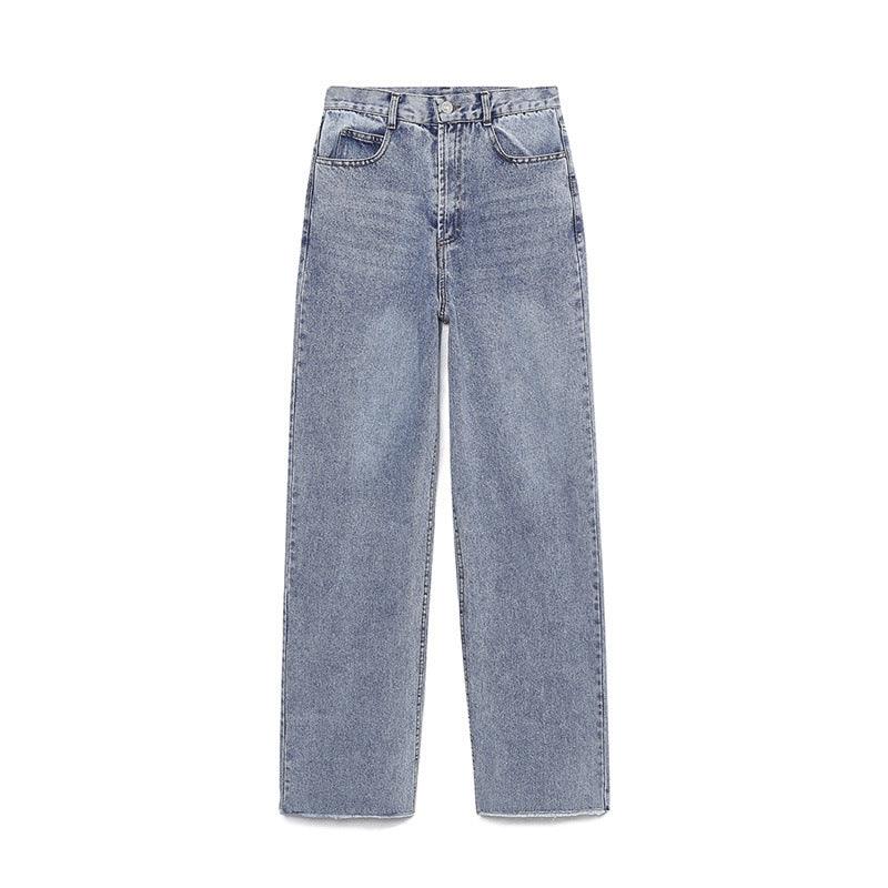 Women's New Fall Women's Clothing Wide-leg Jeans