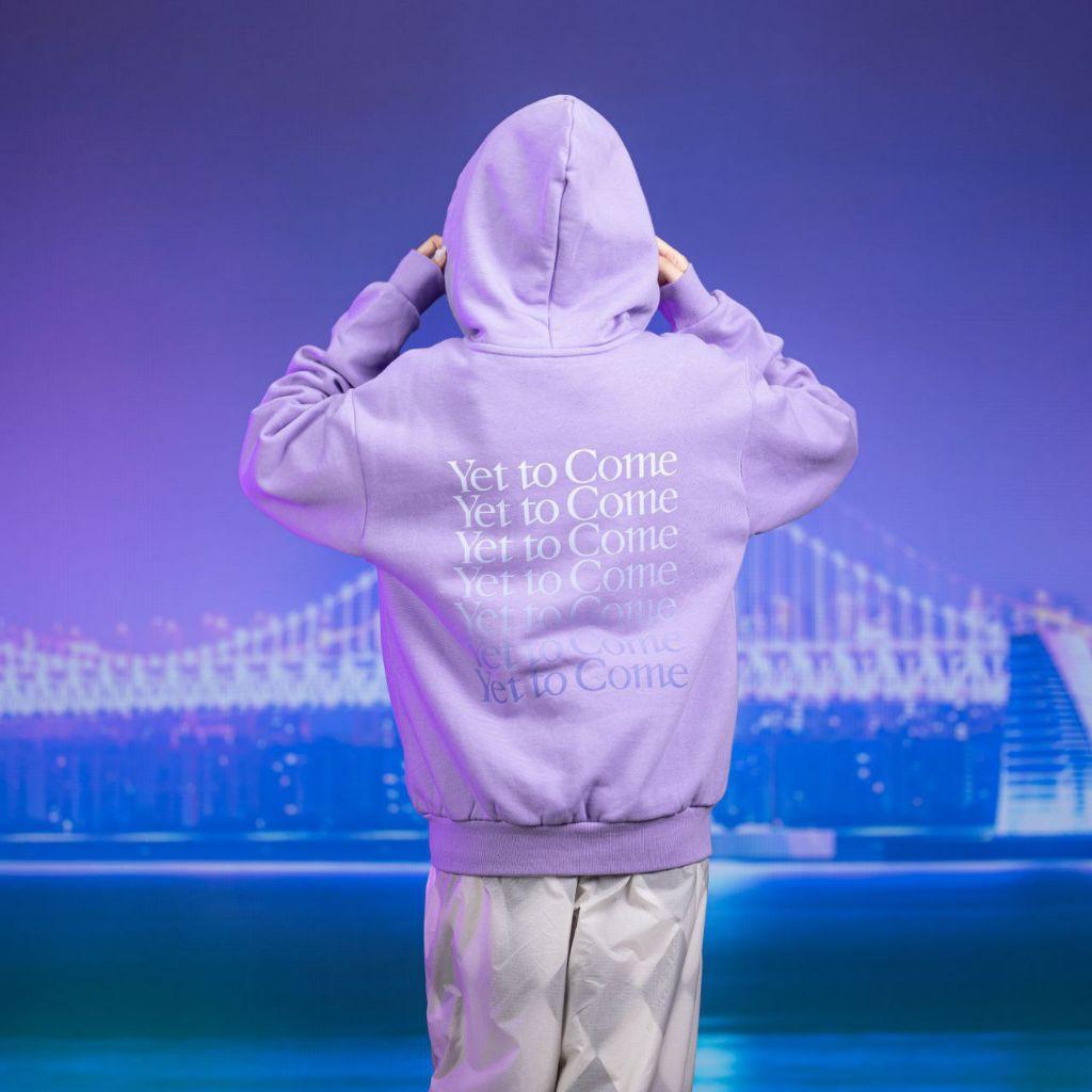 Women's Purple Zip Sweater Hoodie - Trendha