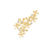 Color: Small daisy zircon ear clip
