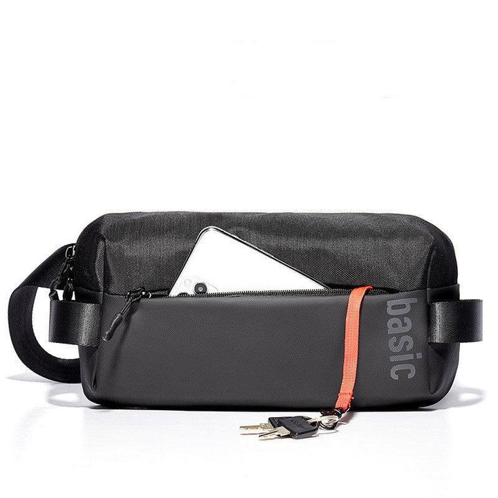 Zip Fastener Men's Bag Casual Versatile Shoulder - Trendha