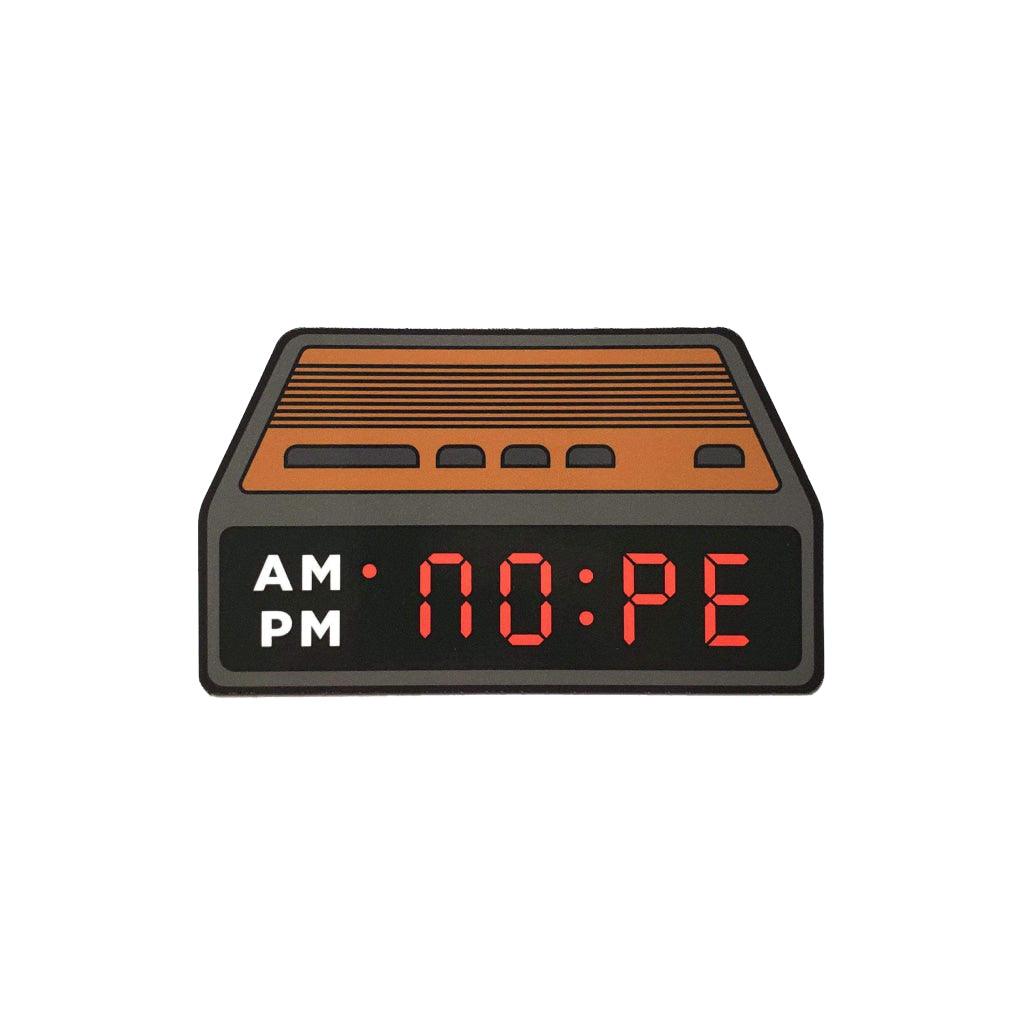 NO:PE Alarm Clock Magnet - Trendha