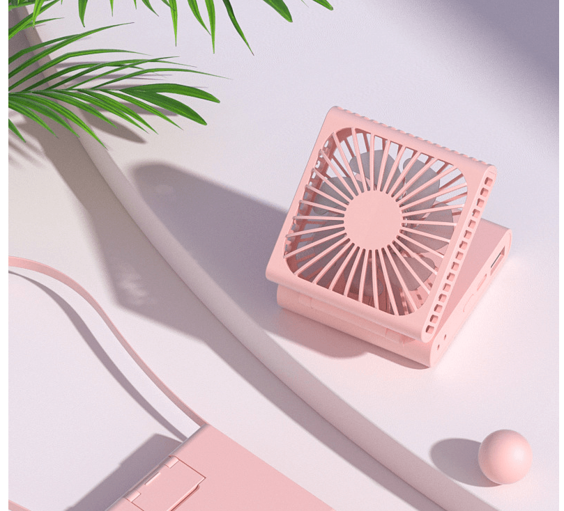 New Back Clip Portable Hanging Neck USB Power Bank Mini Fan - Trendha