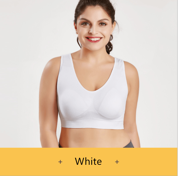 Sports Bra No Steel Ring Chest Wrap No Trace Female Underwear Beauty Yoga Back Shockproof - Trendha