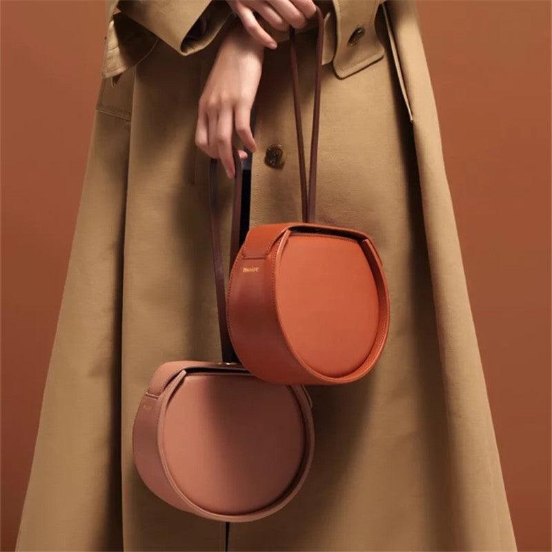 Drawstring portable diagonal shoulder bag - Trendha
