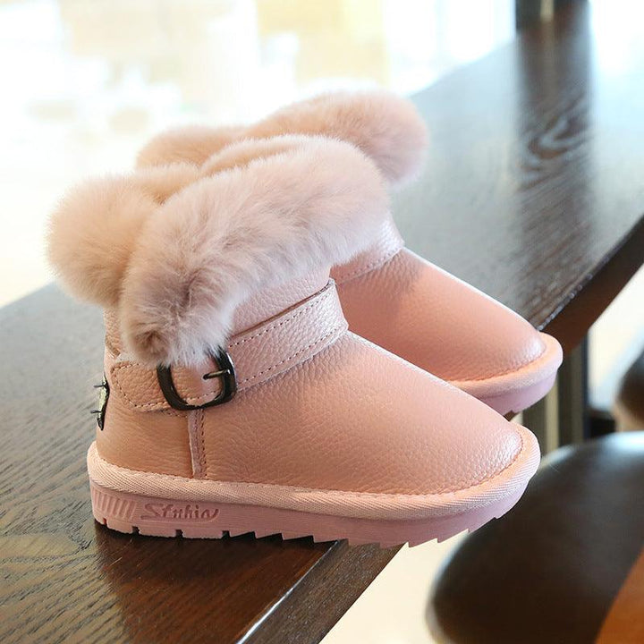 Waterproof Non Slip Princess Warmth Big Cotton Shoes - Trendha