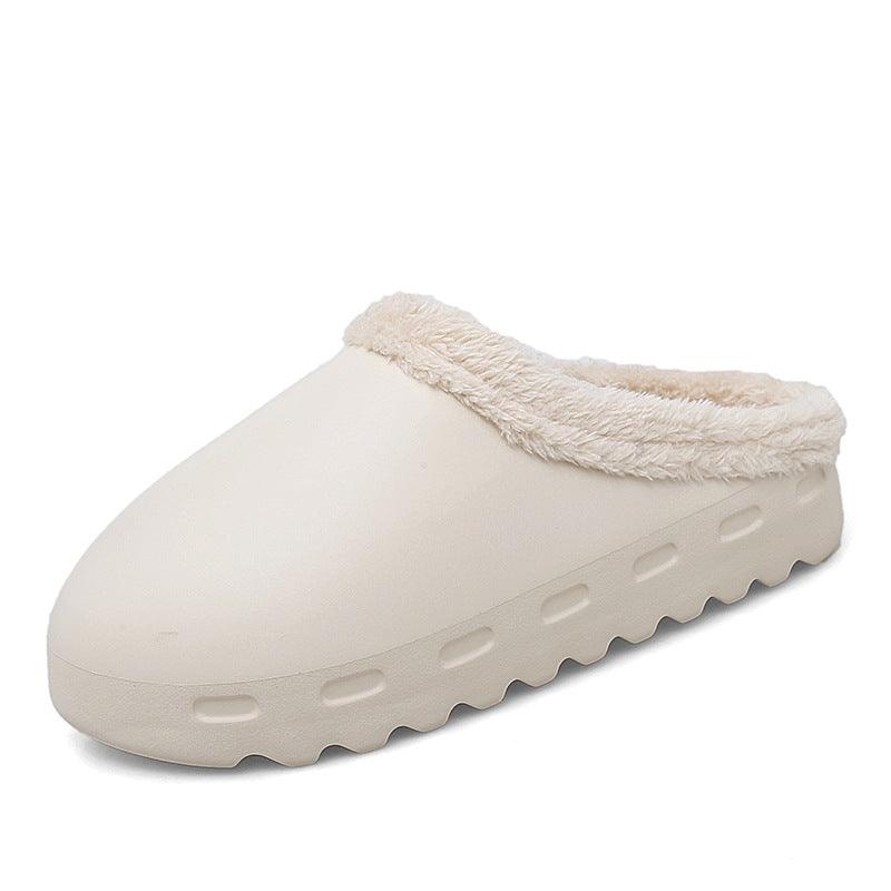Fashion Baotou with Cotton Casual Slippers - Trendha