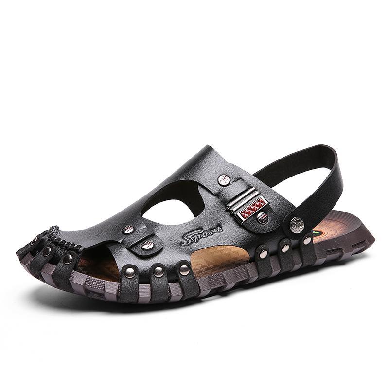 Men's Plus Size Korean Style Beach Sandals - Trendha