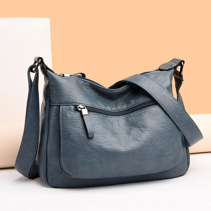 High Quality Soft Faced Large Capacity Women's One Shoulder Messenger Bag - Trendha
