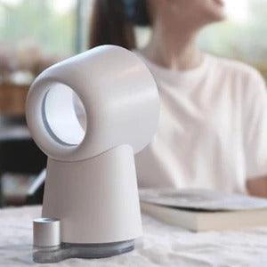 Desktop Bladeless Fan Usb Humidification Fan Office Spray Air Cooler - Trendha