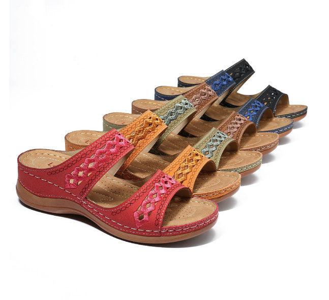 Lightweight Non-Slip Slippers with Car Line Design for Women - Trendha