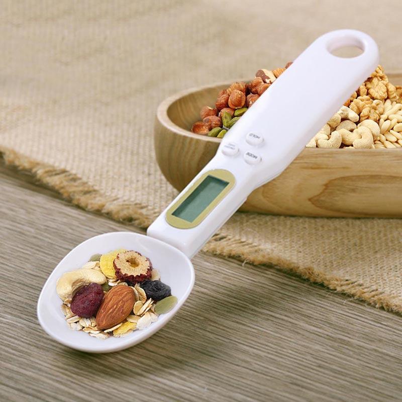LCD Digital Kitchen Scale Electronic Cooking Food Weight Measuring Spoon Grams Coffee Tea Sugar Spoon Scale Kitchen Tools - Trendha