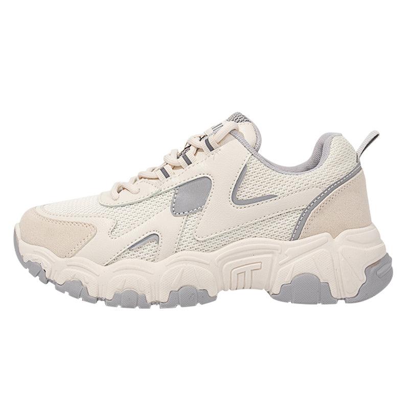 Spring And Autumn All-match Single Shoes Casual White Sneakers - Trendha